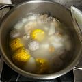 石舜文 的 白蘿蔔玉米雞湯 cooksnap