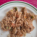 El cooksnap de LuzMa SG cuando hizo Ropa vieja o machaca.
