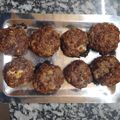 El cooksnap de Fernanda Sancricca cuando hizo Bombas de carne picada rellenas.