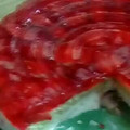El cooksnap de Liliana Benítez cuando hizo Torta helada peruana.