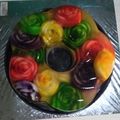 Cooksnap dari Rahmi untuk resep PUDING SUSU MAWAR KACA 🌹