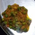 Mamta Shahu का कुकस्नैप जब उन्होंने मटर मसाला (Matar masala recipe in Hindi) बनाया था।