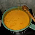 El cooksnap de Andrea Juárez Alva cuando hizo Crema de zanahoria.