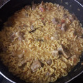 El cooksnap de carlos cuando hizo Fideos a la cazuela.