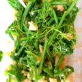 fishakekitchen 的 薑味清炒龍鬚菜/2分鐘低脂水油炒 cooksnap