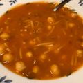 El cooksnap de Annuska Perera cuando hizo Sopa harira tradicional marroquí.