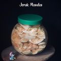 Cooksnap Dapur Yusfarisyia semasa beliau membuat Mandai / Jeruk Kulit Cempedak.