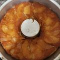 El cooksnap de Vane Caliz cuando hizo Tarta de manzana invertida.