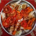 Charu Chabra का कुकस्नैप जब उन्होंने सलाद (salad recipe in hindi) बनाया था।