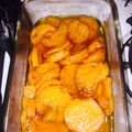 Frenchÿ Tureaud's cooksnap of when they made Southern baked candied yams.