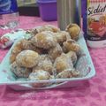 El cooksnap de Vicky F. cuando hizo Buñuelos Dulces.