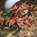Cooksnap dari Nurul. ainia_ untuk resep Oseng kangkung + usus ayam