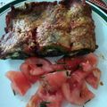 El cooksnap de Paola Ordenes cuando hizo Panqueques de espinaca rellenos.