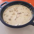 El cooksnap de Pedro cuando hizo Cachos de pollo con salsa de Queso azul.