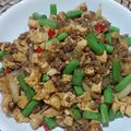 Cooksnap dari Pawon'e Mas Paijo untuk resep Tumis buncis tahu dan daging sapi giling
