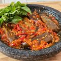 Cooksnap dari Dean Phie untuk resep Terong Bakar Penyet