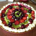 El cooksnap de analiadevas cuando hizo Tarta de frutillas con crema chantilly 🍓🍓🍓.