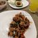 El cooksnap de AnaLi cuando hizo Bistec a la mexicana con espinacas.