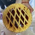 El cooksnap de Fabyy Bernal cuando hizo Pastaflora súper fácil .