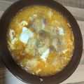 El cooksnap de Maria cuando hizo Sopa de ajo en 15 minutos.