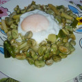 El cooksnap de Evita cuando hizo Faves sacsades (habas agitadas) vegetarianas, de València.