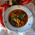 il Anna Vella quando ha preparato Zuppa di verdure con fagioli rossi e cavolo nero