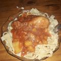 El cooksnap de Ana Andrada cuando hizo Fideos Caseros.