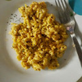 El cooksnap de Julia C. cuando hizo Arroz integral cremoso al curry con pollo y queso de cabra.