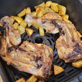 El cooksnap de Vicente Moreno cuando hizo Cuartos traseros con patatas en airfrier (Cosori).