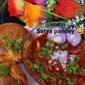 Satya Pandey का कुकस्नैप जब उन्होंने चटपटी पाव भाजी (Chatpati pav bhaji recipe in Hindi) बनाया था।