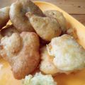 Cooksnap Cookies Monster 🍪 semasa beliau membuat Cucur Nasi dan lebihan lauk (Leftover food fritters).