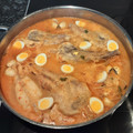El cooksnap de genicorreo cuando hizo Colas de rape en salsa del mar.
