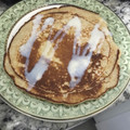 El cooksnap de naye cota cuando hizo Hot cakes de avena.