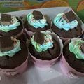 รูป Cooksnap ของ P'Pair Watinee เมื่อเขาทำ คัพเค้กช็อคโกแลต Chocolate Muffins