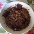 El cooksnap de Estefania Martinez cuando hizo Mug Cake Brownie de avena.