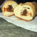 El cooksnap de Laura Reyes cuando hizo Cañoncitos de dulce de leche.