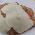 El cooksnap de Diego Chicue cuando hizo Milanesa de cerdo a la pizzagiola.