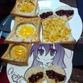 AstJiete 的 只用烤箱，起酥挖洞吐司蛋🍞 cooksnap