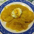 El cooksnap de Vanessa G cuando hizo Medallones de merluza encebollados.