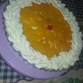 El cooksnap de Sole Giimenez cuando hizo Tarta de duraznos.