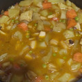 El cooksnap de dandaran cuando hizo Sepia estofada con patatas y guisantes.