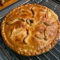 El cooksnap de Monica Sanchez Campins cuando hizo Empanada de berza galega.