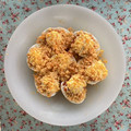 El cooksnap de María Martínez Doménech cuando hizo Huevos rellenos súper rápidos.