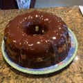 brandi's cooksnap of when they made Cheese cake filled chocolate bundt cake!.