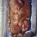 El cooksnap de Sandra Bartolomeo cuando hizo Budín de pan Dominique (sin huevo).