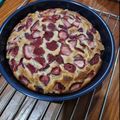 El cooksnap de Lorena Tori cuando hizo Torta con frutillas.