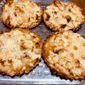 El cooksnap de Alicia Yunis cuando hizo Crumble de manzana 🍎.