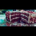Cooksnap dari icha chabie untuk resep Steamed Red Velvet Cake with Cream Cheese Frosting