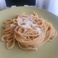 El cooksnap de Xavi cuando hizo Spaghetti Cacio e Pepe.