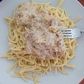 Dalma Varga Cooksnap-ja, amikor elkészítette a(z) Tejszínes-kukoricás csirkemellragu receptet.
